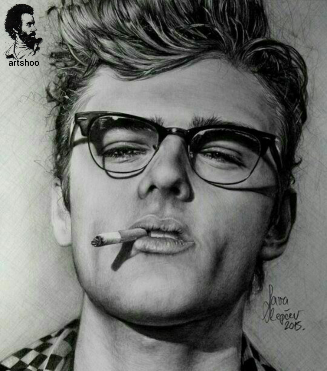 نقاشی سیاه قلم